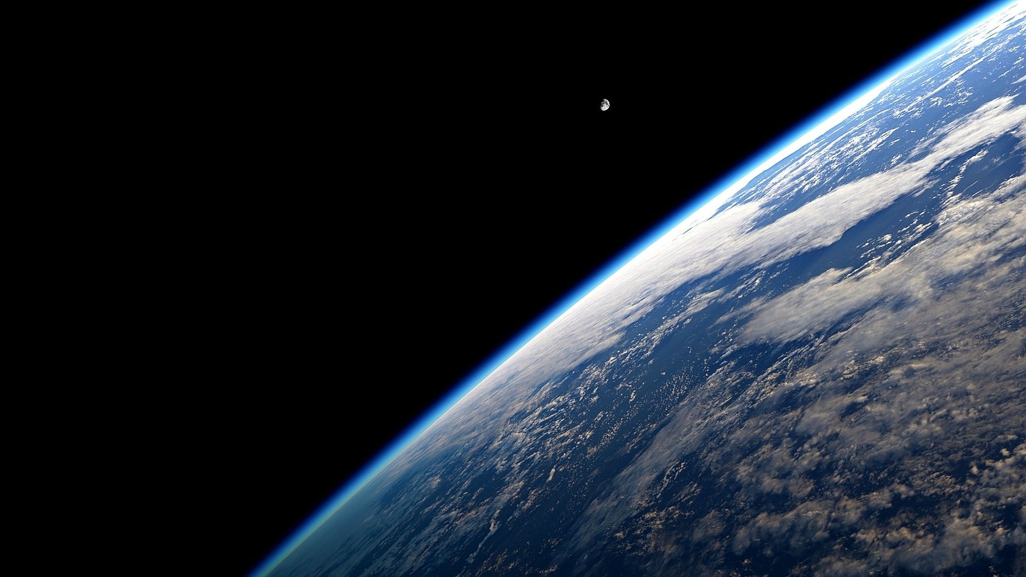 Earth from orbit
