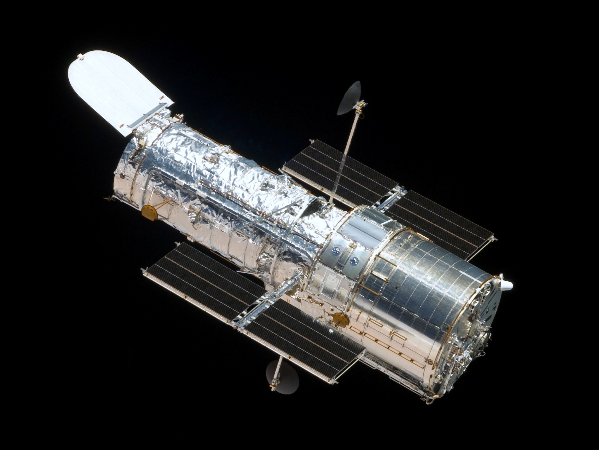 Hubble Space Telescope in orbit