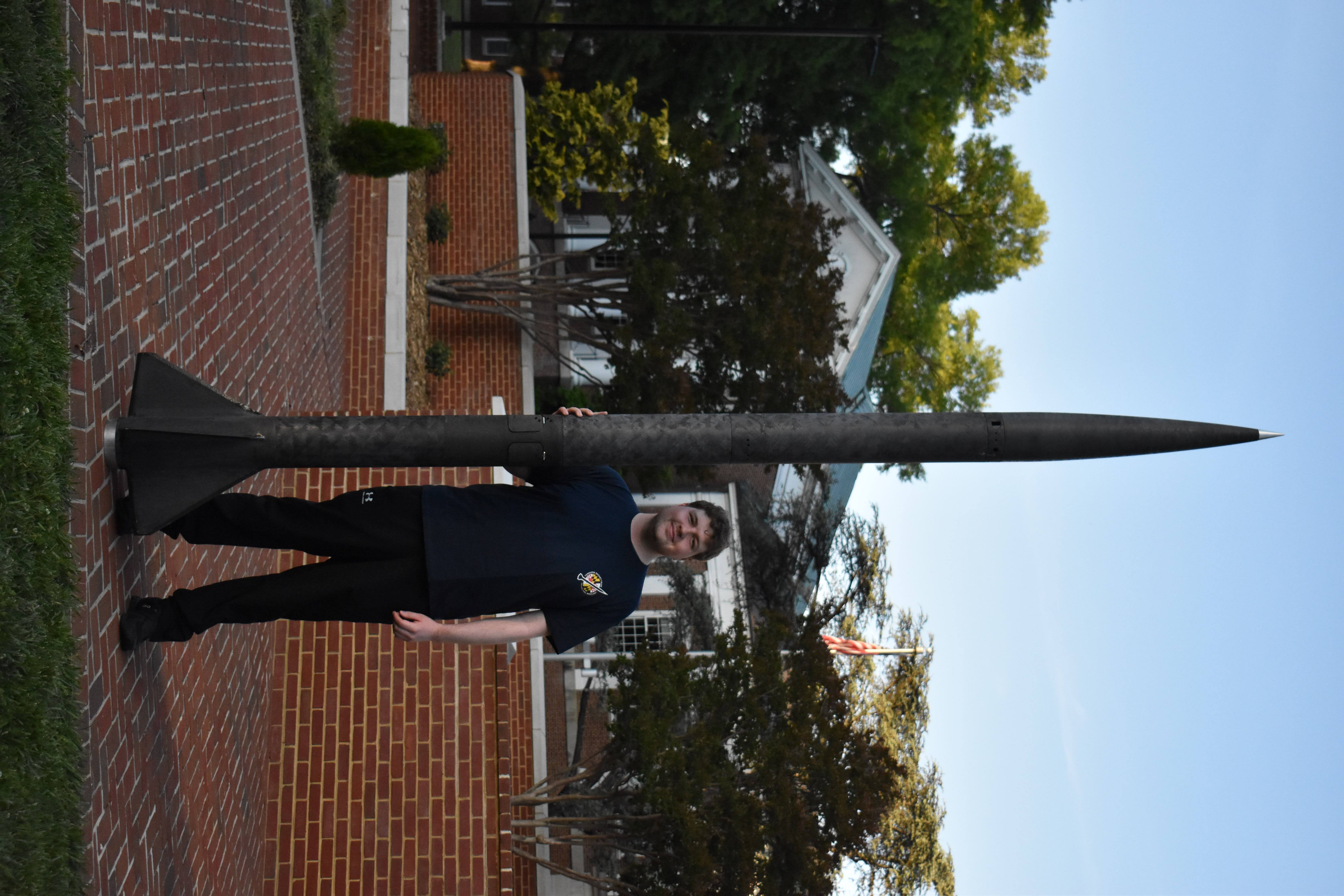 With the rocket at UMD